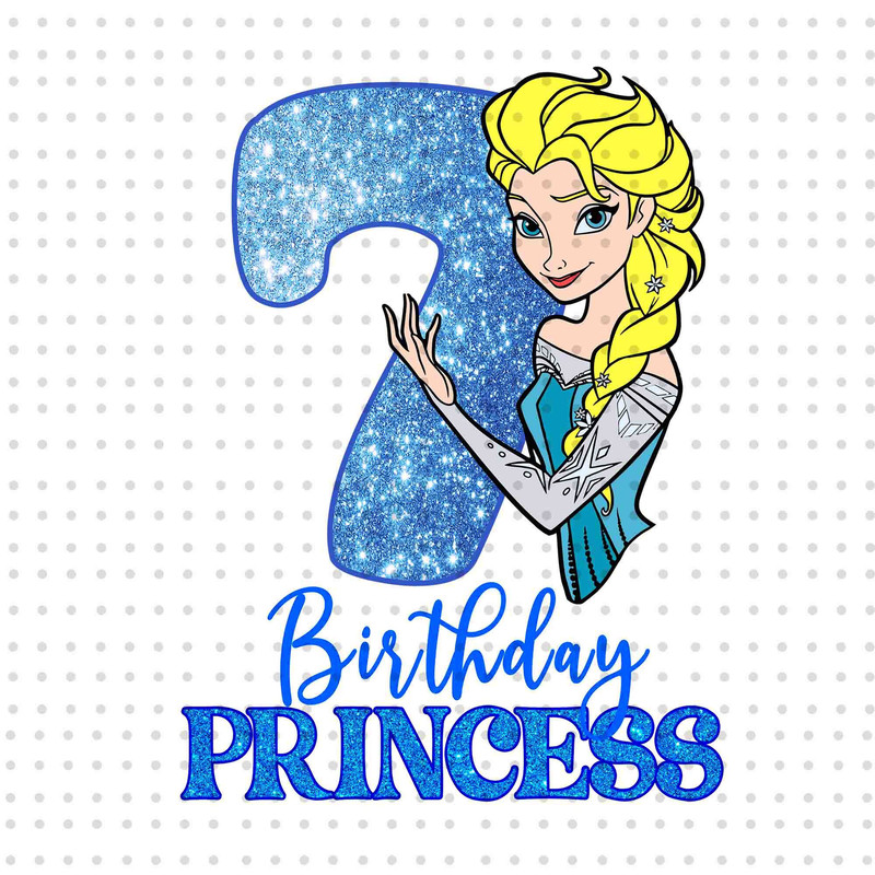 Birthday Princess PNG, My 7th Birthday Png, Happy 7th Birthday Png, Princess Png, Birthday Png, Birthday Shirt Png, 7th Birthday Gifts Png.jpg