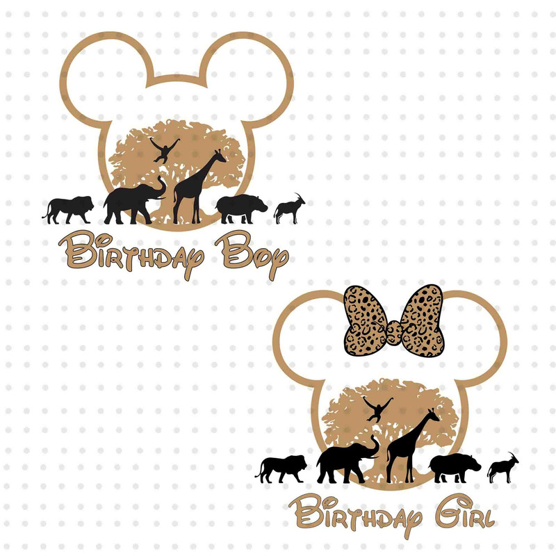 Bundle Birthday Boy SVG, Birthday Girl Svg, Birthday Squad Svg, Family Vacation Svg, Family Trip Svg, Birthday Animal Kingdom Svg, Wild Trip.jpg