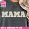 Faux Embroidery Mama Png Sublimation Design Faux Patch Png Gold Mama Shirt Design Glitter Mama Png Mother's Day Png Digital Download.jpg