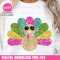 Faux Glitter Turkey Png Sublimation Design Glitter Thanksgiving Png File Sparkly Fall Sublimation Png Turkey Wearing Sunglasses Download.jpg