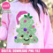 Glitter Christmas Tree Png Sublimation Design Cute Christmas Png Sequin Christmas Dtf Sparkly Christmas Clipart Christmas Shirt Png Download.jpg