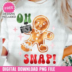 Glitter Gingerbread Man Png Sublimation Design Glitter Christmas Png File Sparkly Holiday Sublimation Photographer Png D