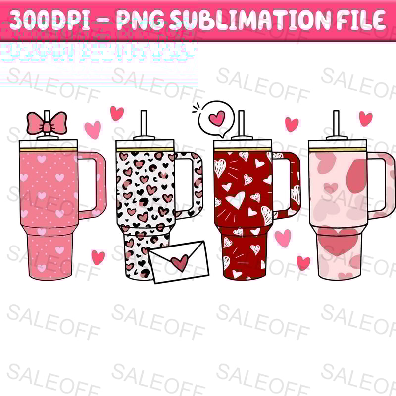 Stanley Cup Valentine Png, Obsessive Cup Disorder Valentine's Day Png, Stanley Tumbler Png, Love Valentine Png, XOXO Valentine Gift.jpg