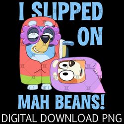 bluey i slipped on mah beans png, bluey and bingo png, bluey dance mode png, bluey family png
