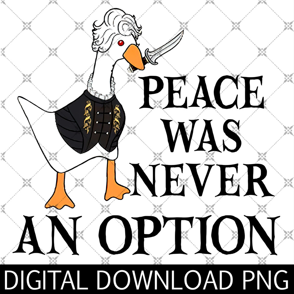 Goose Astarion Peace Was An Never Option Png, Honk Png, Dungeon Master Png, Bald!urs Gate 3 Png.jpg