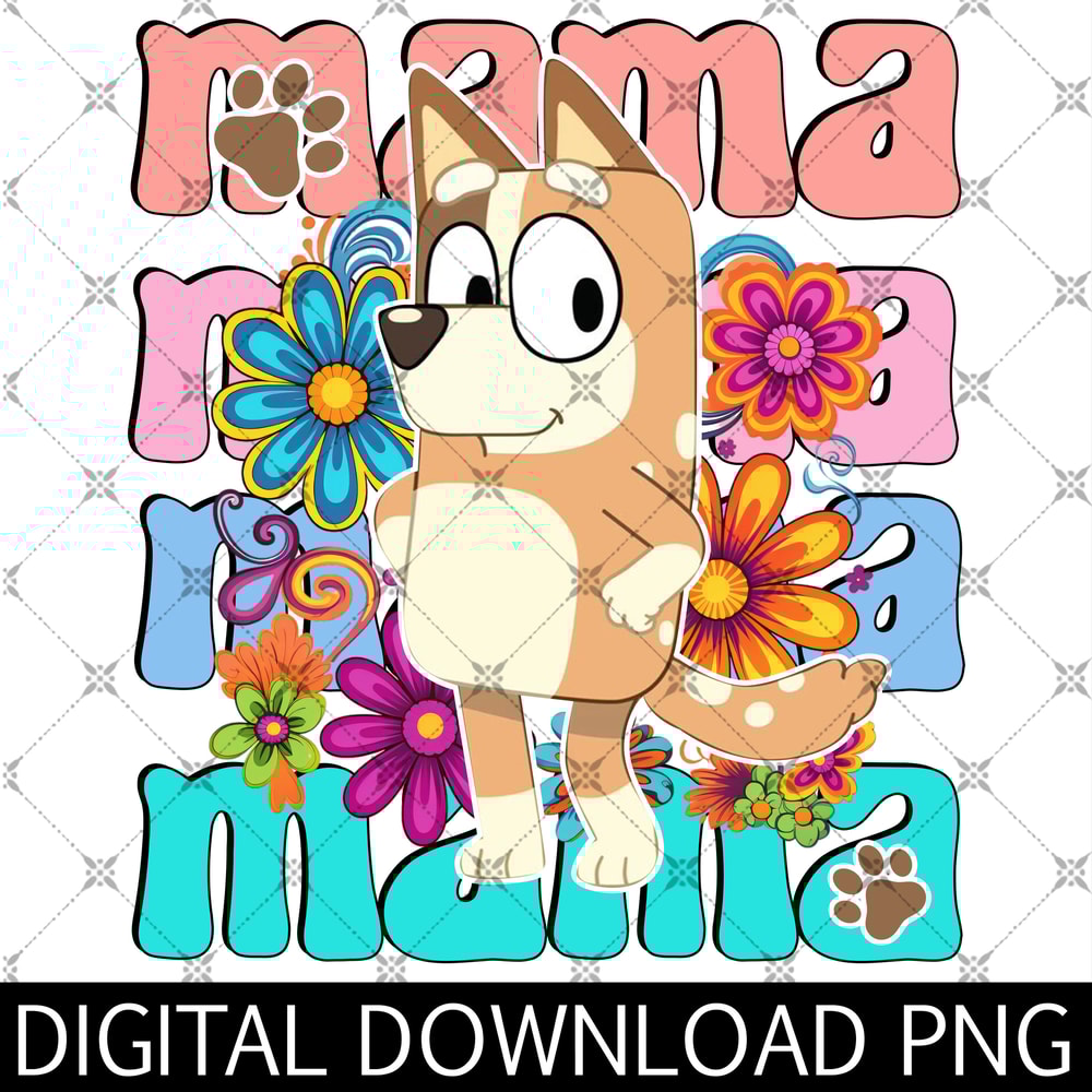 Mama Bluey Png, Bluey Chilli Heeler Png, Momlife Bluey Png, Rad Mom Png, Chilli Cool Mummy Png.jpg