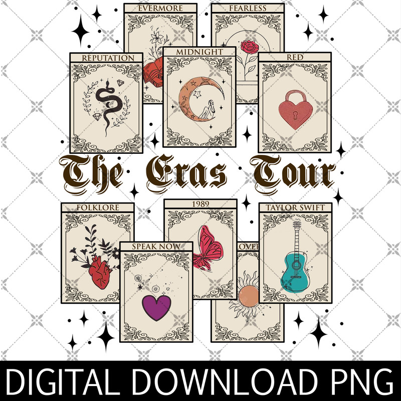 Taylor Eras Tarot Tour Png, Tarot Card Png, Reputat!ion Card Png, Swift Bookish Eras Tarot Card Png.jpg