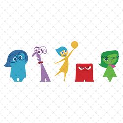inside out png, inside out characters digital download, inside out how are you feeling