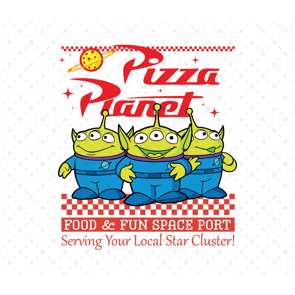 Pizza Planet Png, Pizza Planet Svg, Aliens Svg Png, Foods and Drinks Svg, Pizza Box Party Svg Png, Pizza Restaurant Svg, Digital Download.jpg