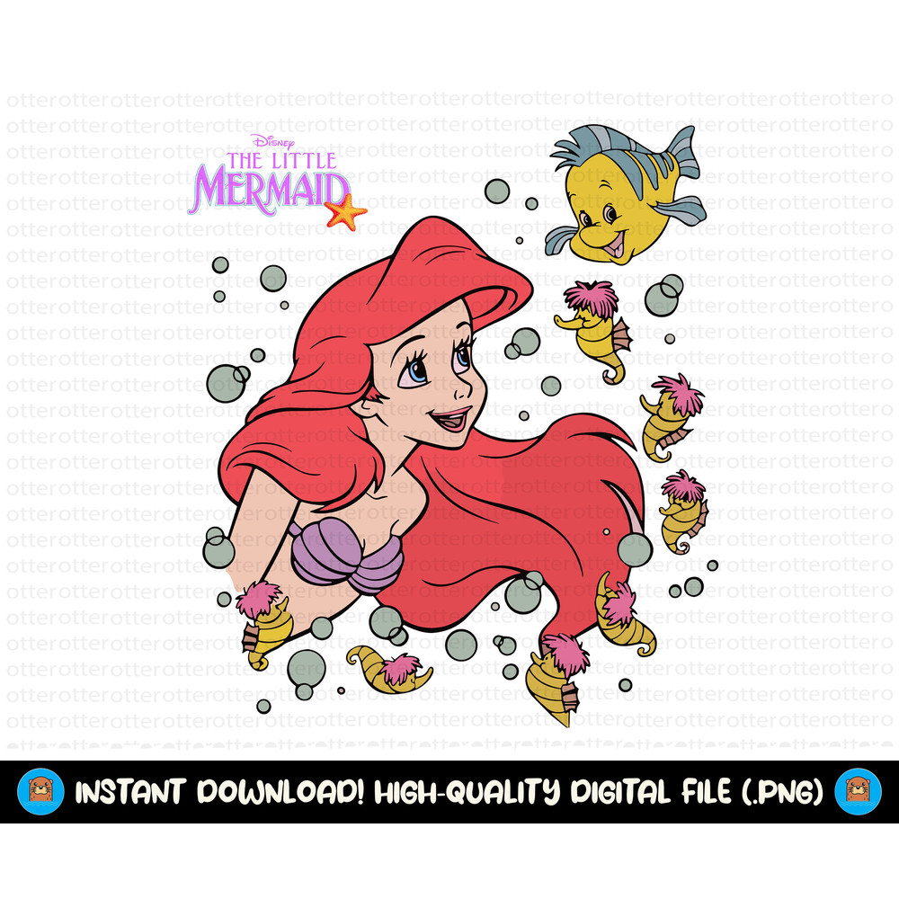 Ariel Png, Little Mermaid Png, Ariel png, Mermaid Clipart, Little Mermaid Png, Princess Png, Instant Download, Digital File, Only Png 1.jpg