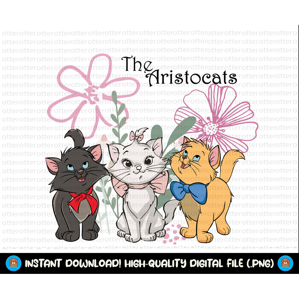 Aristocats Svg, Aristocats Pvg, Marie Svg, Cat Svg, Cat Mom Svg, Layered Svg, Aristocats Shirt Design, Aristocats Sublimation, Trip Svg 2.jpg