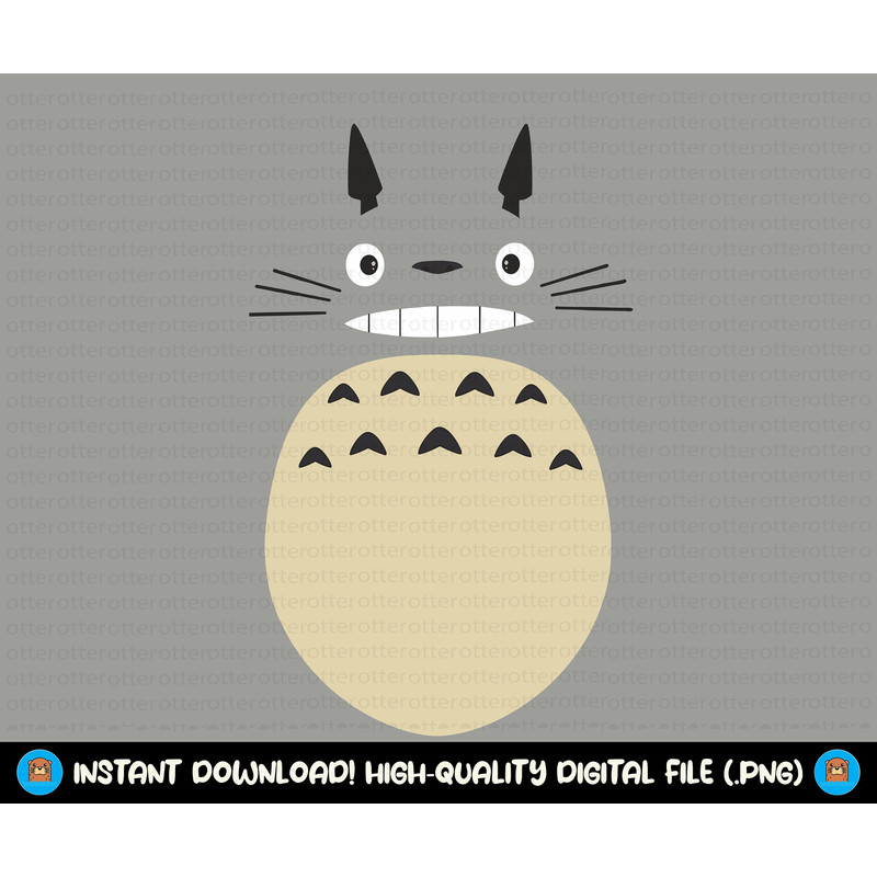 Ghibli Totoro Costume Png, Ghibli Totoro Costume Svg, Ghibli Totoro Svg, Ghibli Totoro Png, Totoro Svg, Totoro Png, Digital File.jpg