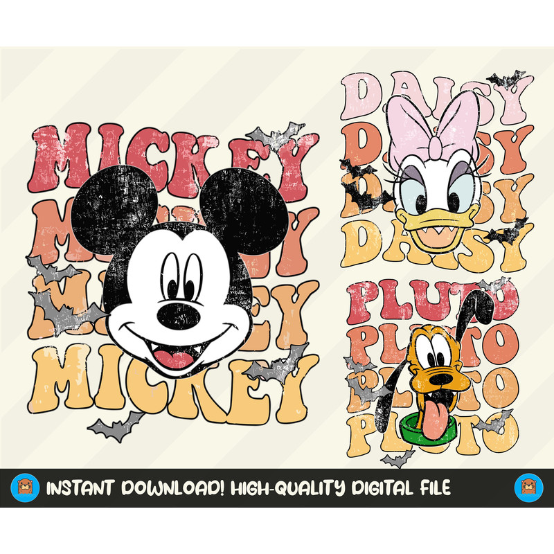 Halloween Mouse And Friends Doodle Svg, Mickey Halloween SVG, Family Trip SVG, Family Vacation PNG, mickey halloween , Digital Files.jpg