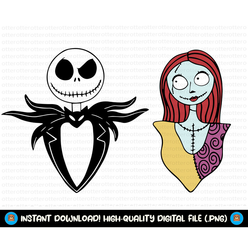 Jack and Sally svg, Halloween svg, Jack Skellington svg, Nightmare svg, Jack and Sally Bundle svg, Jack smile face svg, Cricut Files.jpg