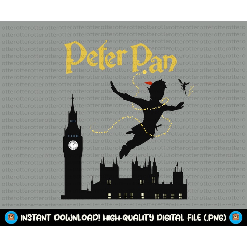 Peter Pan Svg, Peter Pan Png, Peter Pan Sublimation Svg, Peter Pan Sublimation Png, Digital File, Instant Download 1.jpg