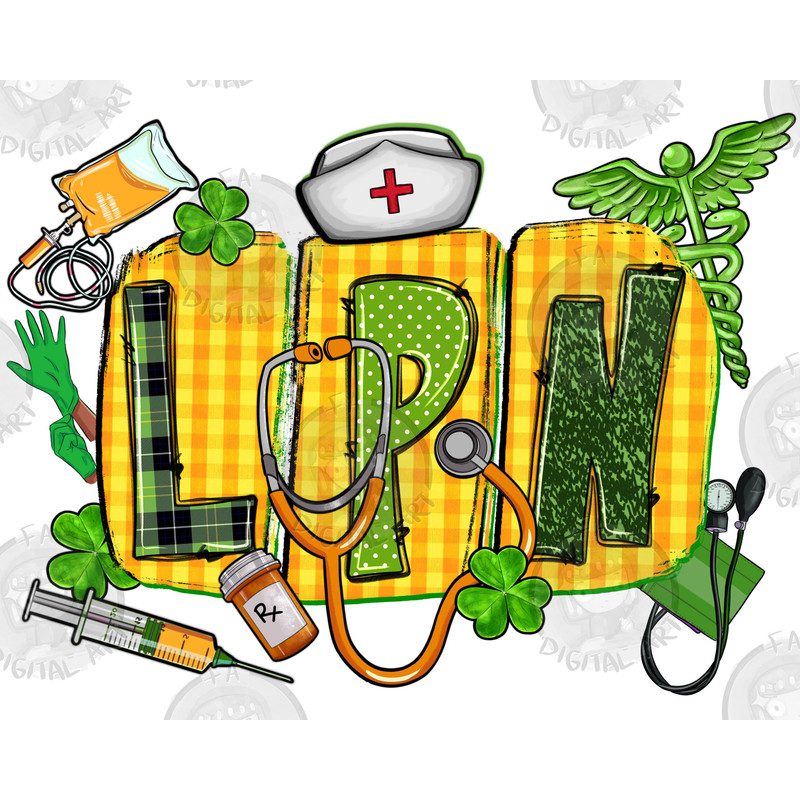 LPN Nurse St. Patrick's Day png sublimation design download, St. Patricks Day png, Licensed Practical Nurse png, sublimate designs download.jpg