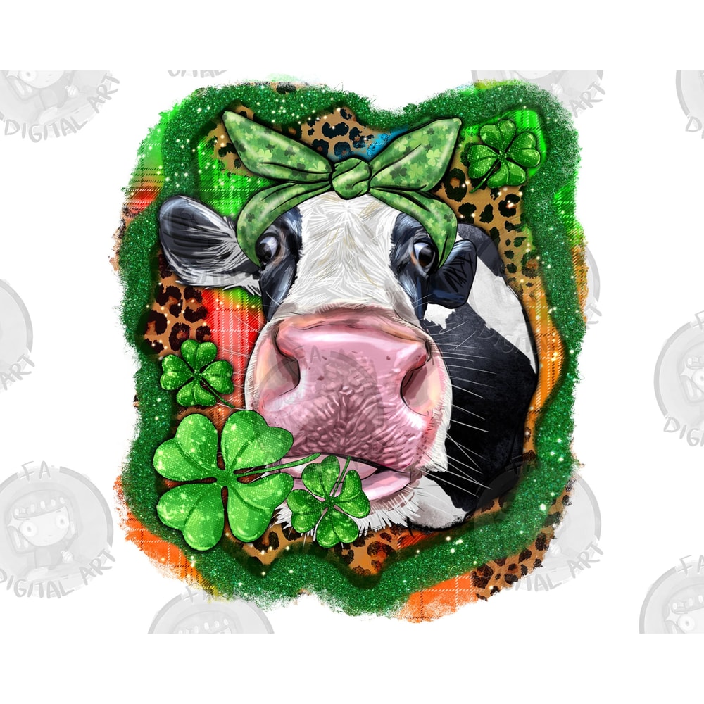 St. Patrick's day cow png sublimation design download, St. Patricks Day png, Irish Day png, Lucky png, sublimate designs download.jpg