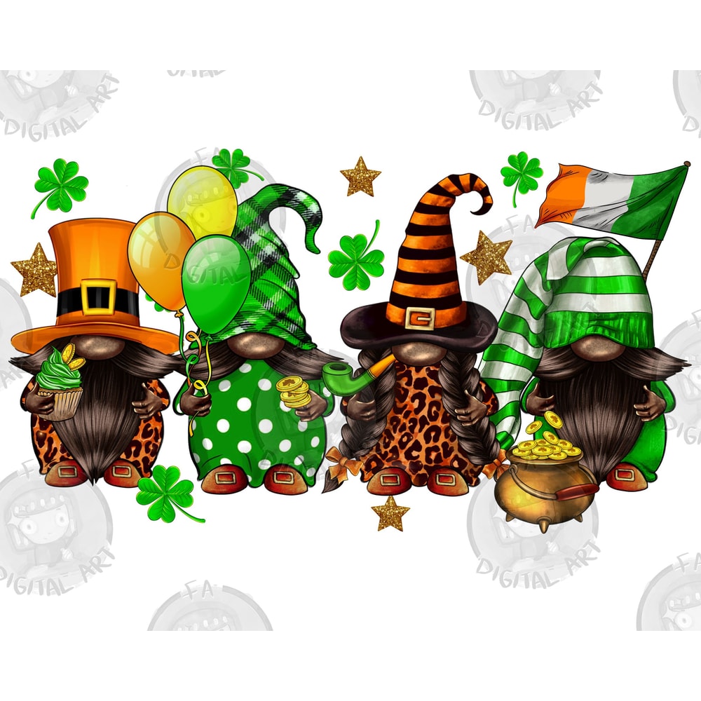 St. Patricks gnomies png sublimation design download, St. Patricks gnomies png, Irish Day png, gnome png, sublimate designs download.jpg