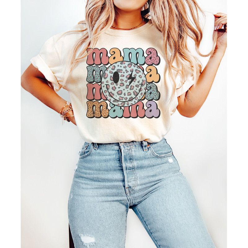 Mama Png, Happy Face Mama Png, Mother's Day sublimation designs, Groovy mama png, Retro Mama png, Mama designs for shirts, Mama png files.jpg