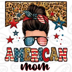 american mom junkie messy bun png sublimation design download, messy bun png, 4th of july png,mothers day png, sublimate