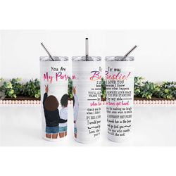 personalized, your my person 20oz skinny tumbler, best friend tumbler, best friend gift, bestie gift, bestie, friendship
