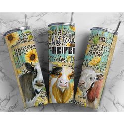 not today heifer 20oz skinny tumbler, gifts for friends, birthday gifts, sublimation