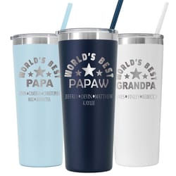 grandpa gift, gift for grandpa, grandpa tumbler, fathers day for grandad, worlds greatest grandpa, grandparent gift, pap
