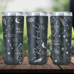 personalized free spirit tumbler, free spirit gift, spiritual gifts, gifts for women, hippie gifts, personalized gifts,