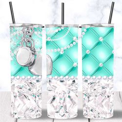 diamond glam luxe heart chain tumbler,fashionista gift,chic diva glitter bling travel coffee mug,birthday gift,skinny tu