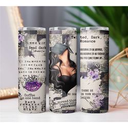 smut tumbler, book reader insulated tumbler, gift for smut lovers, 20oz tumbler, bookish tumbler, smut slut, book lovers