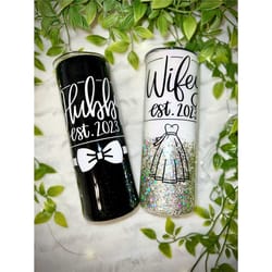 hubby wedding tumbler