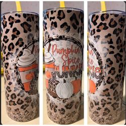 pumpkin spice 20 oz tumbler