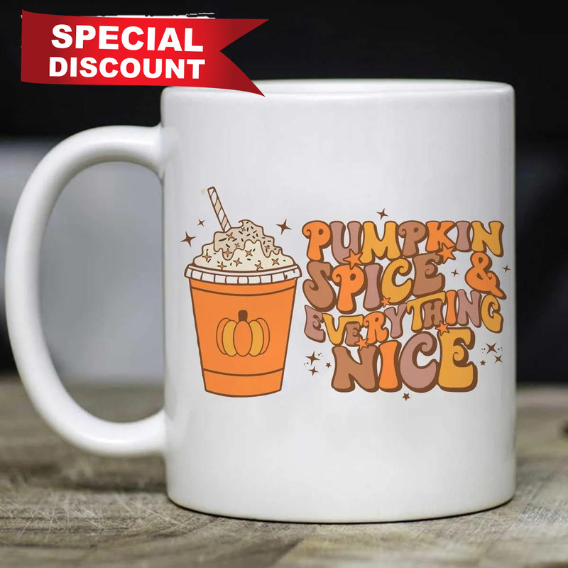 Halloween Pumpkin Spice & Everything Nice Mug, Size 11oz &15oz.jpg
