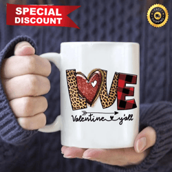 love valentine yall mug, valentines day ideas, best valentines gifts for her