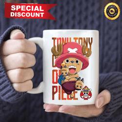 tony tony chopper one piece anime mug, the king of the pirates, one piece manga, best gifts