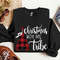 Christmas With My Tribe Sweatshirt,Christmas Shirt,Christmas Gift,Family Christmas,Buffalo Plaid Christmas Shirt,Family Christmas Sweatshirt.jpg