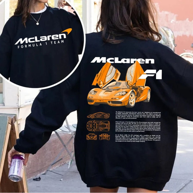 Formula 1 McLaren Sweatshirt, F1 Mclaren Team Sweatshirt, F1 Racing Merch Shirt 1.jpg