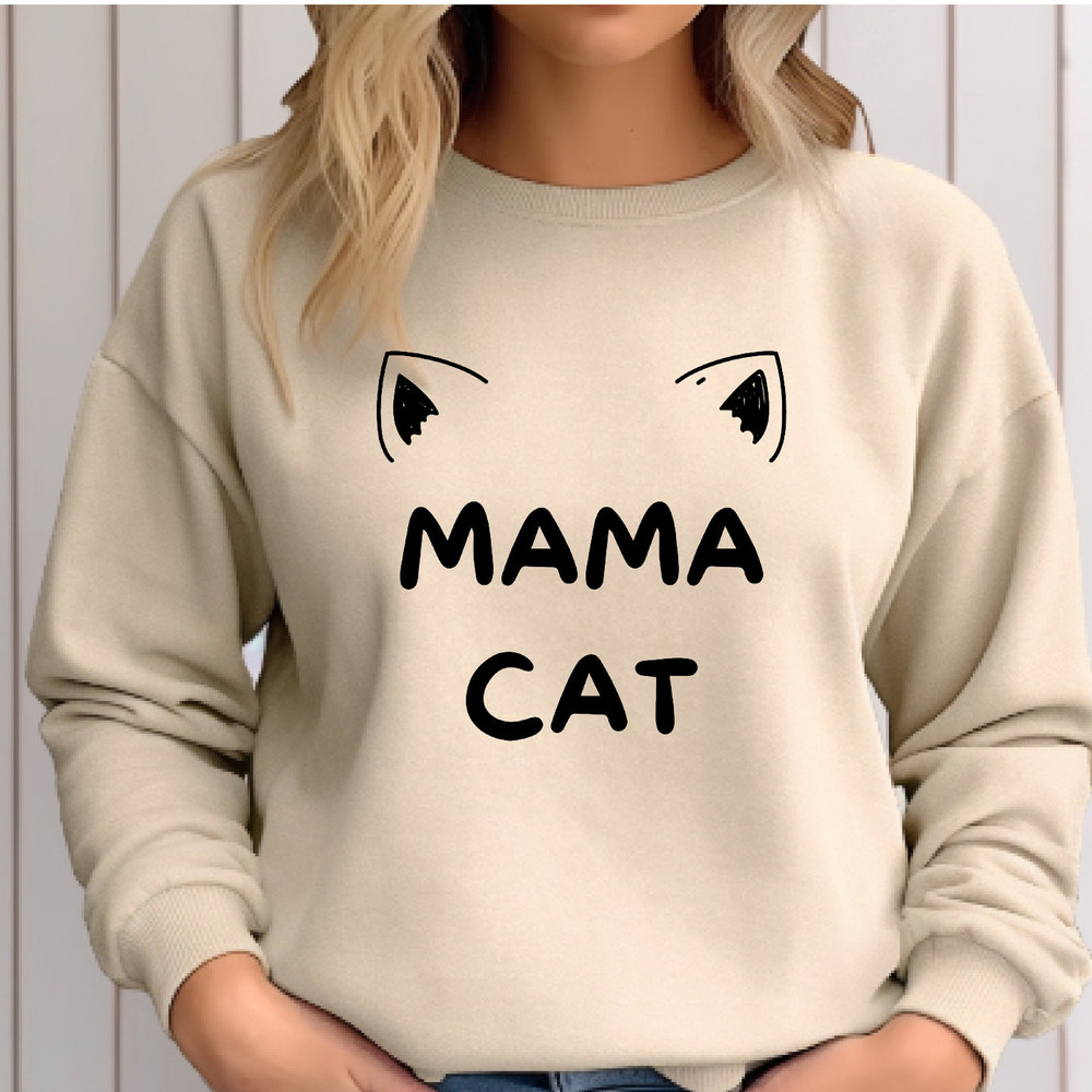 Love Cats Sweatshirt, Cat Lover Gift, Gift for Wife, Family cats lover Funny Cat Owner Sweatshirt, Cat Mom Shirt, Pet Owner Gift Tee.jpg