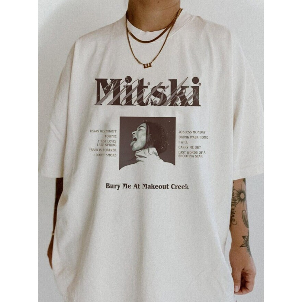 Mitski Bury Me At Makeout Creek Shirt, Bury Me At Makeout Creek Shirt, Mitski Album Shirt, Mitski Fan Shirt.jpg