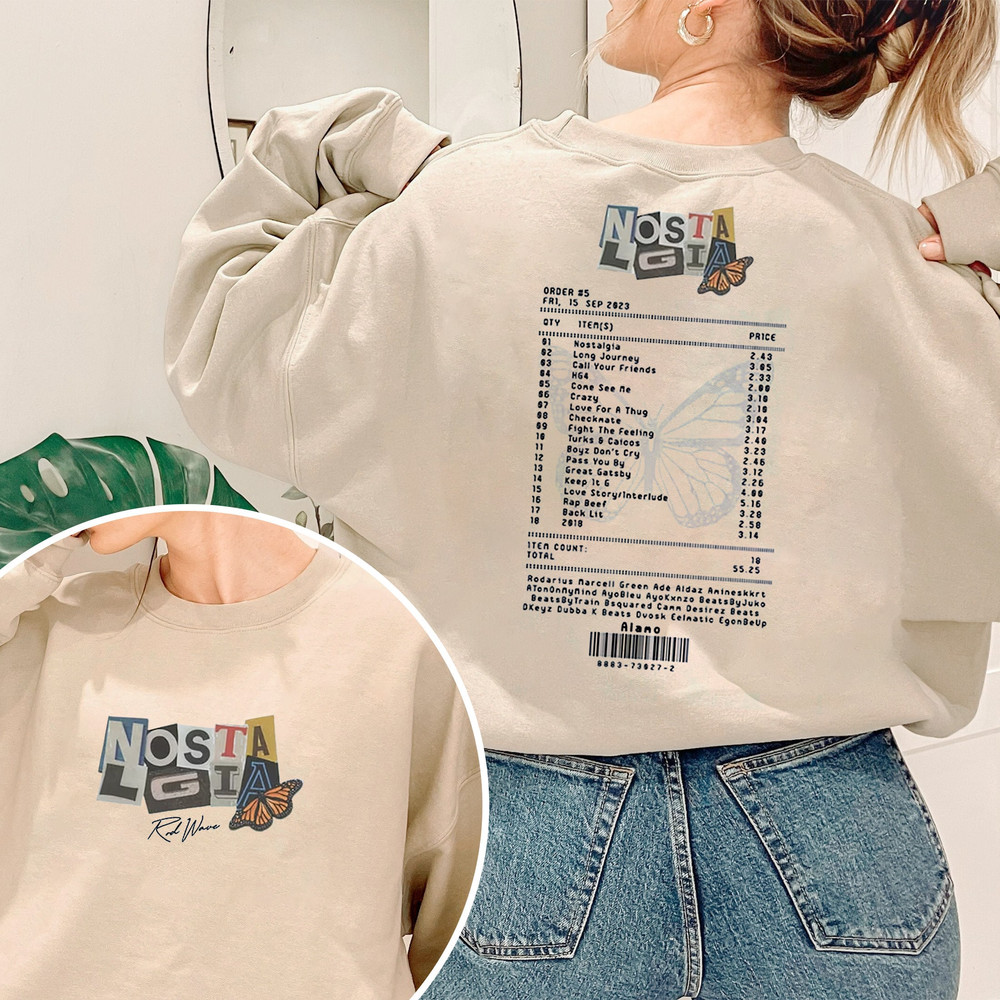 Nostalgia tracklist shirt, Nostalgia Tour shirt, Beautiful Mind Tour, Music Tour Shirt Trending Shirt.jpg