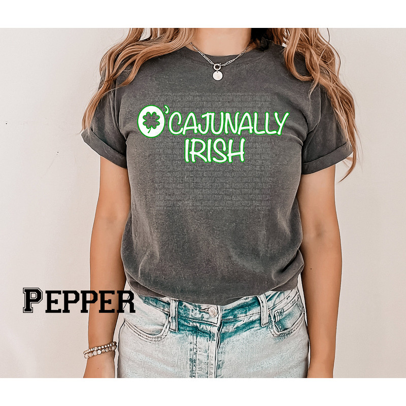 O'Cajunally Irish st Patricks day tshirt, st Pattys day shirt for women, st Patricks day shirt.jpg