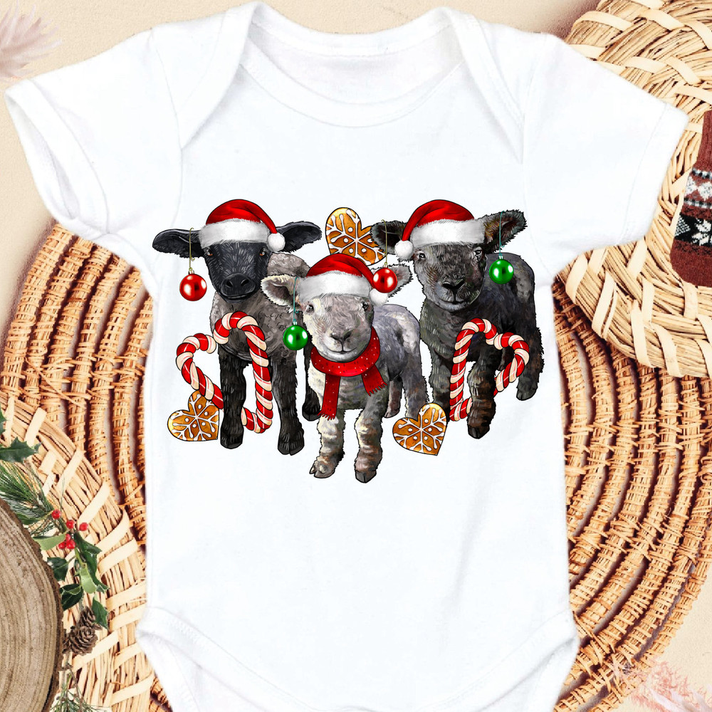 Sheep Baby Christmas Shirt, Funny Christmas , Family Christmas.jpg