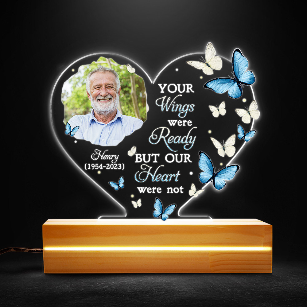 Buttterfly Memorial Heart Shaped Personalized Night Light.jpg