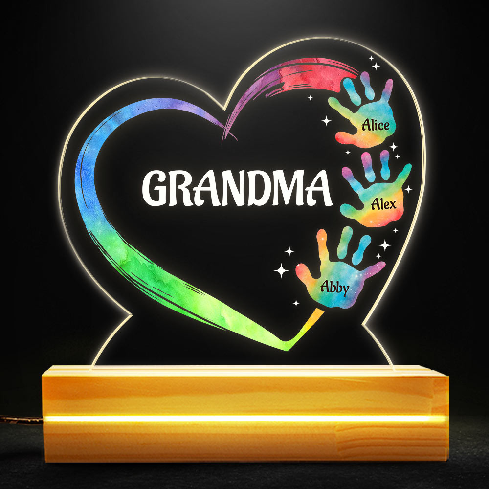 Grandma Gift Personalized Night Light Kids Hand Prints.jpg