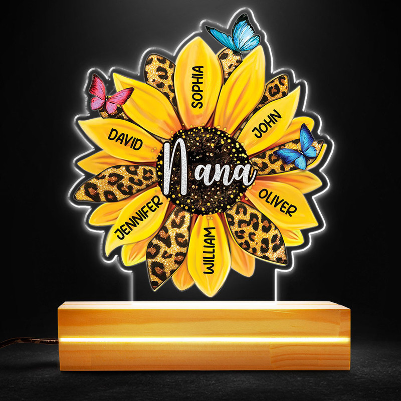 Grandma Sunflower Personalized Led Night Light.jpg