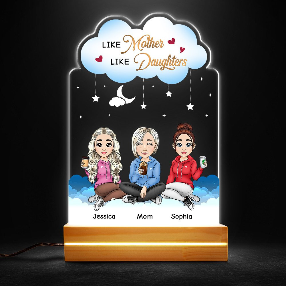 Like Mother Like Daughter Dreamy Cloud Personalized LED Night Light.jpg