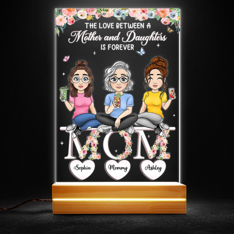 Love Between Mom and Daughter Personalized LED Night Light.jpg
