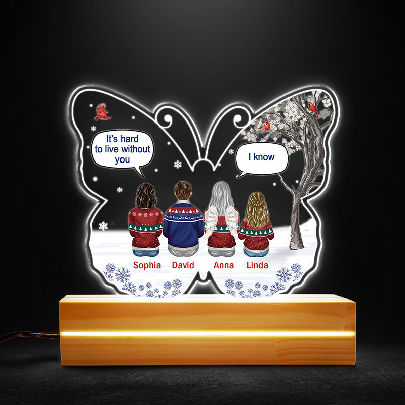 Memorial of Loved One Butterfly Shaped Personalized Led Night Light.jpg