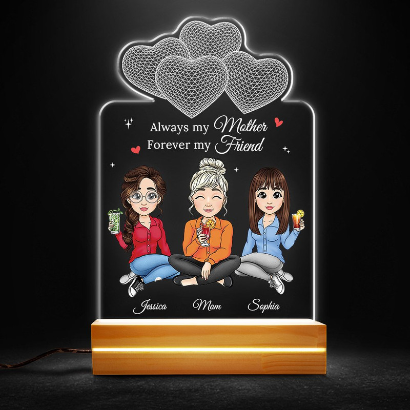 Mom & Daughter Friend Forever Personalized LED Night Light.jpg