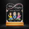 Mom & Daughter Linked Together Floral Theme Personalized LED Night Light.jpg